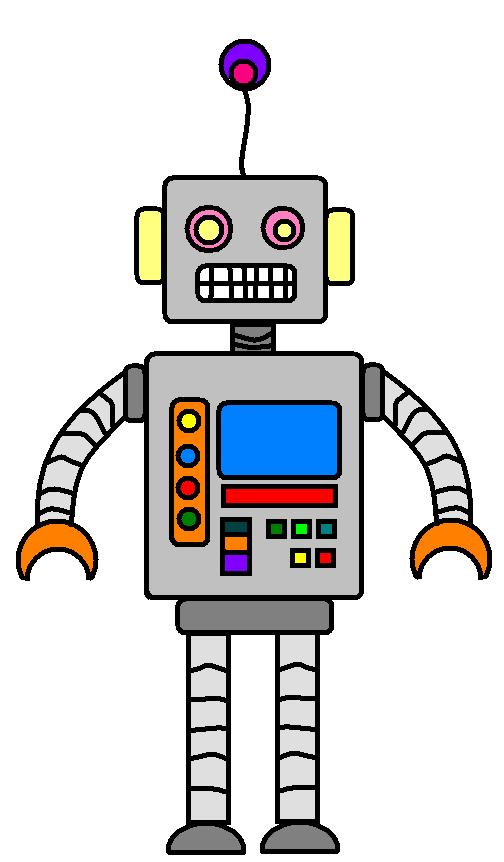 Cartoon Robot Clipart | Free download on ClipArtMag