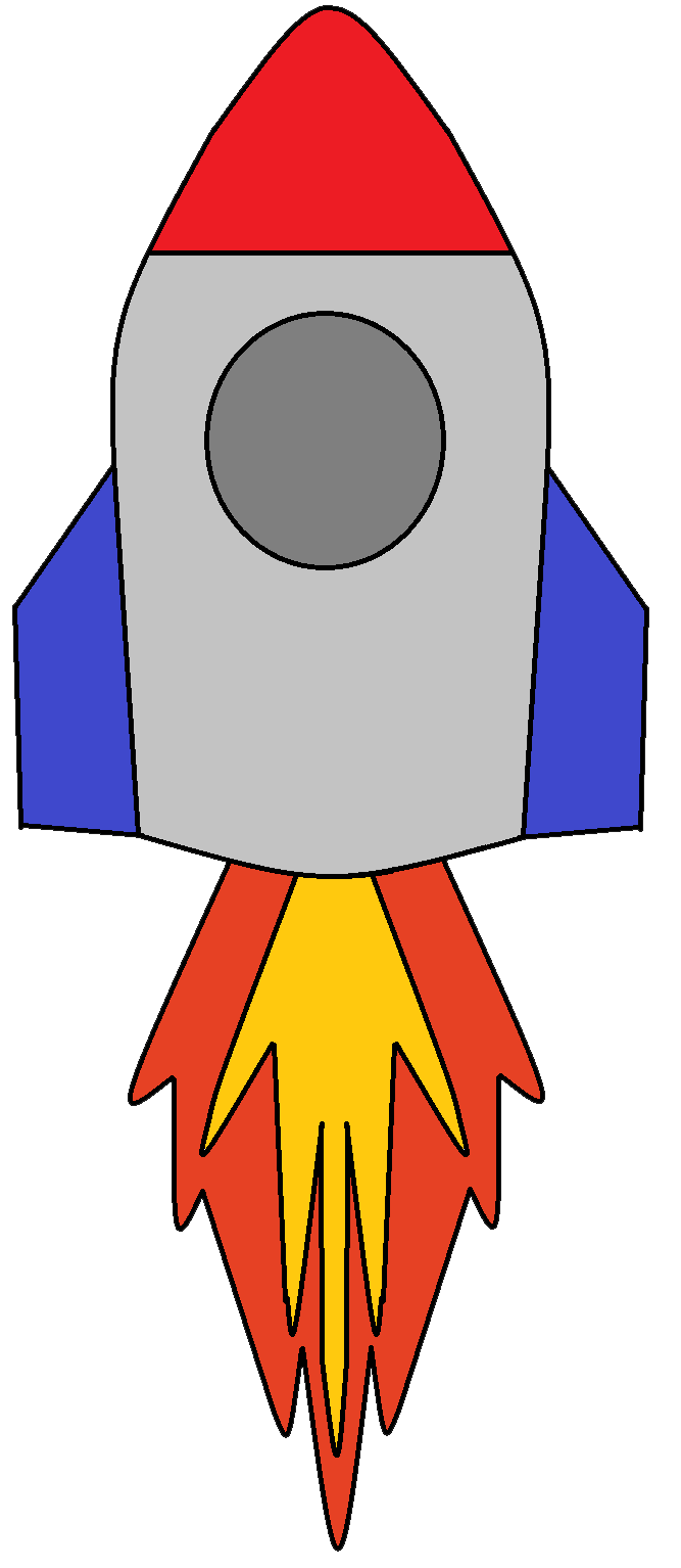 Cartoon Rocket Ship Clipart | Free download on ClipArtMag