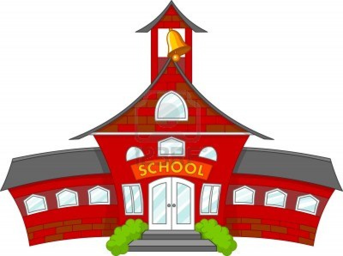 Cartoon School Building Clipart | Free Download On ClipArtMag