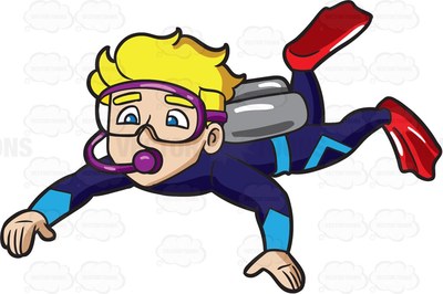 Cartoon Scuba Diver Pictures | Free download on ClipArtMag