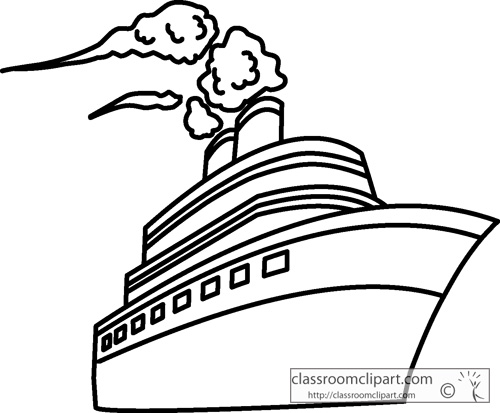 cartoon ship clipart