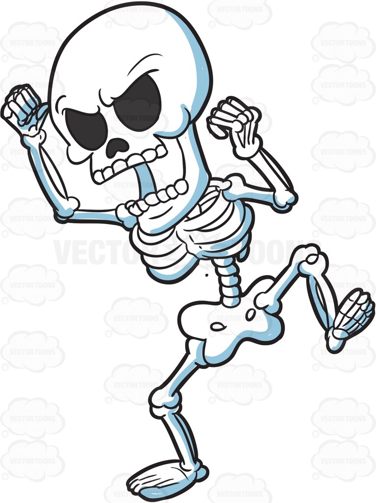 Cartoon Skeleton Clipart | Free download on ClipArtMag