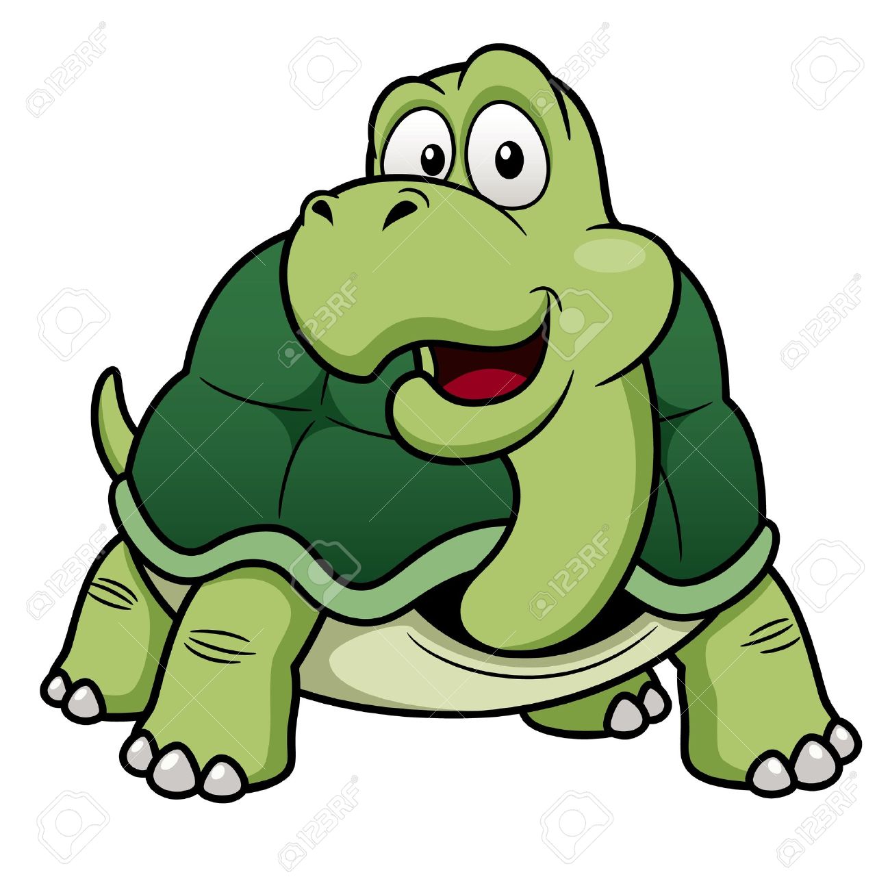 cartoon snapping turtle