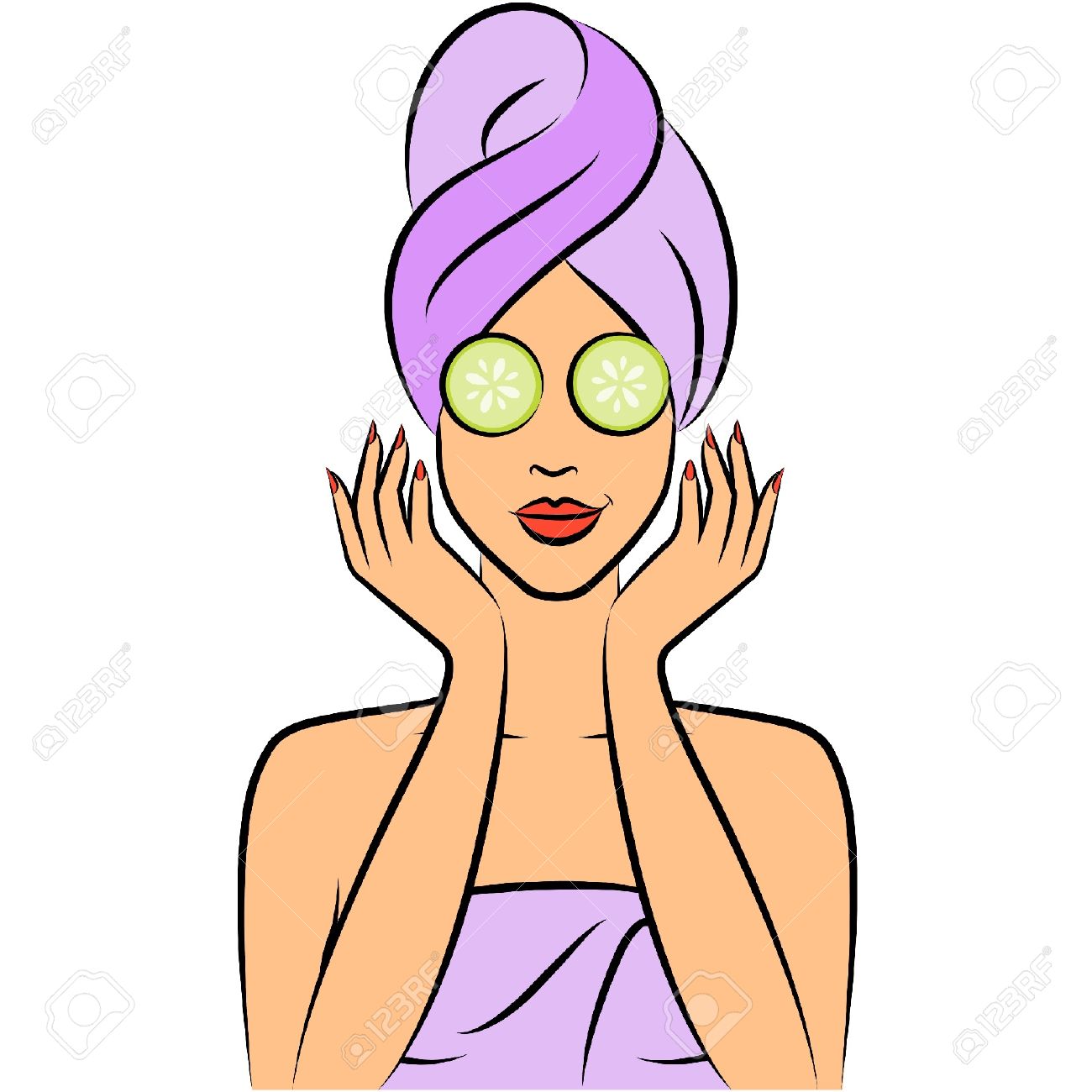 Cartoon Spa Clipart | Free download on ClipArtMag