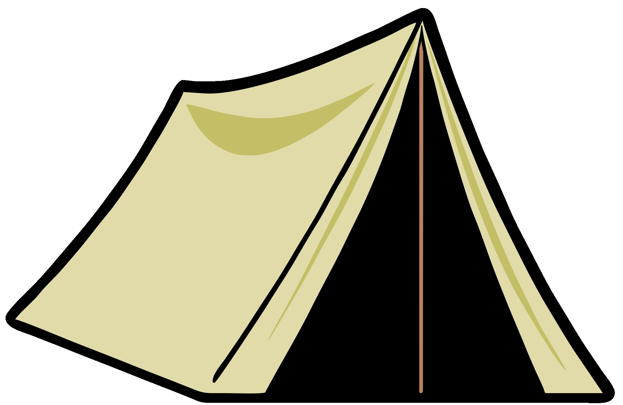 Cartoon Tent Free download on ClipArtMag