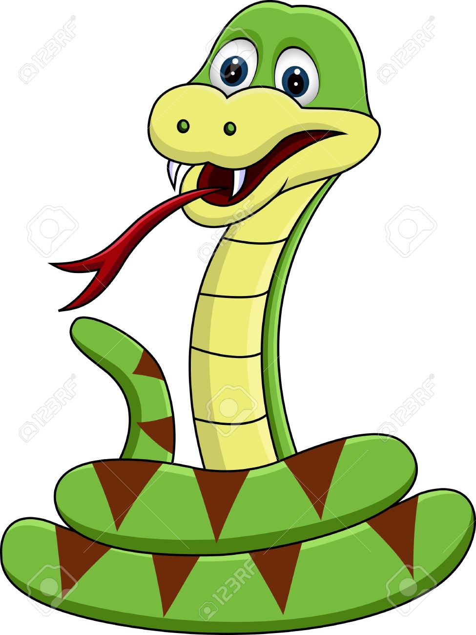 975x1300 snake tongue clipart