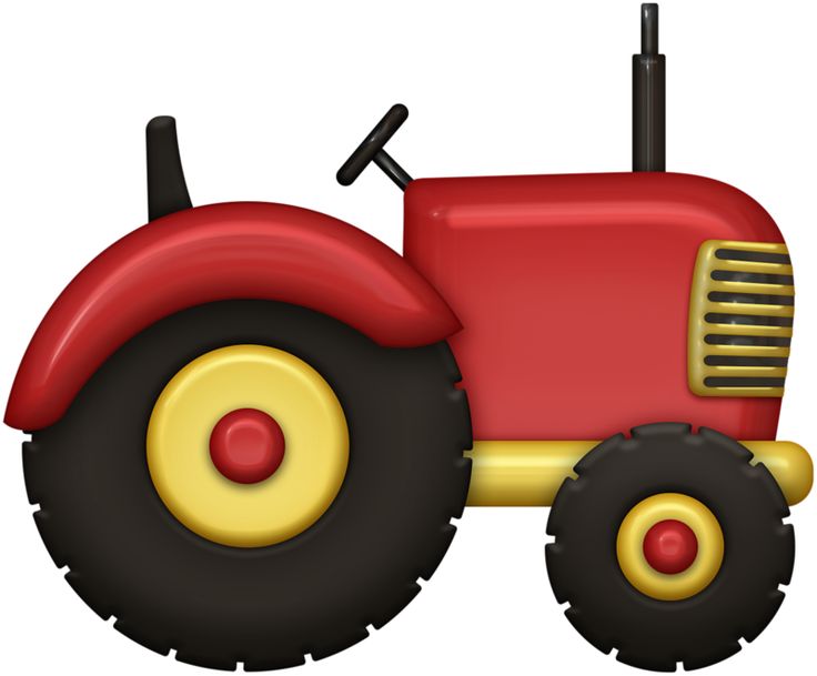 Cartoon Tractor Clipart | Free download on ClipArtMag