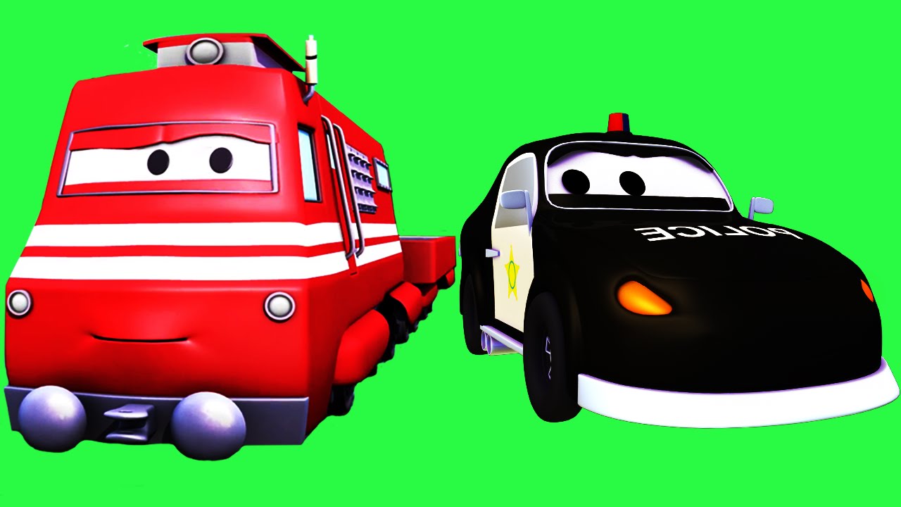 cartoon train cars