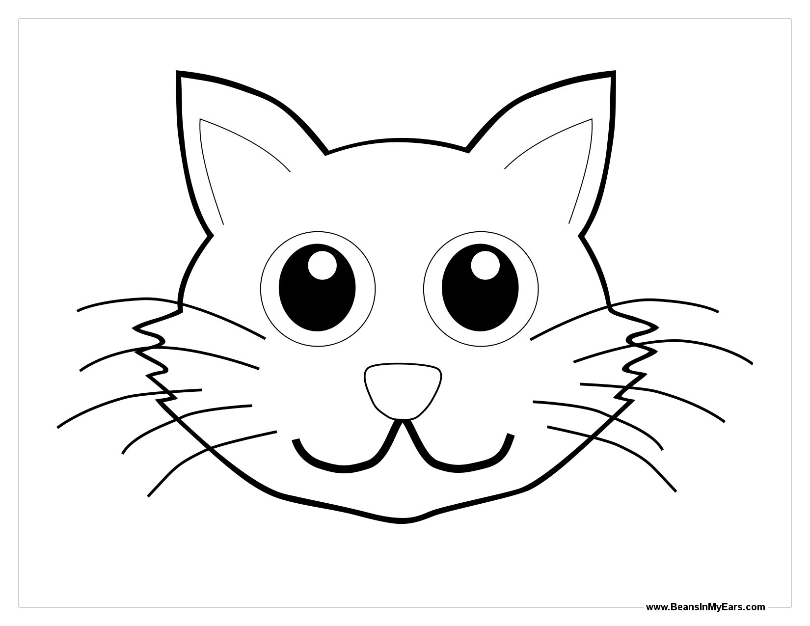 Cat Ears Clipart | Free download on ClipArtMag