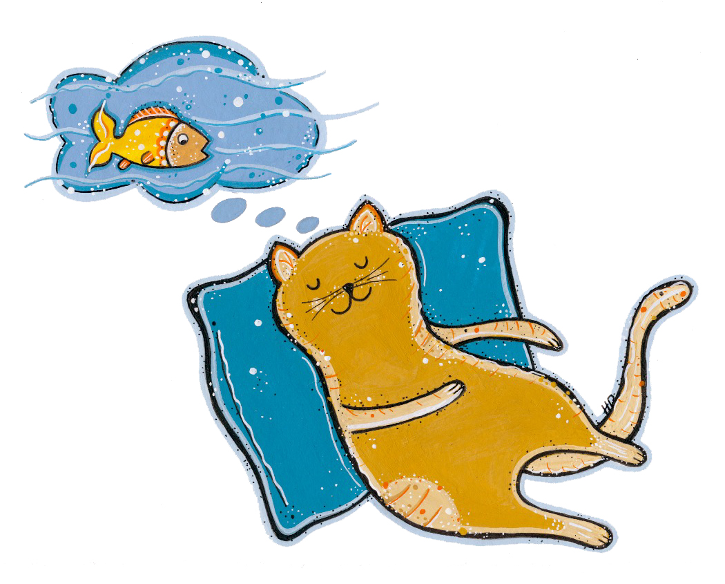 Cat Nap Clipart Free download on ClipArtMag