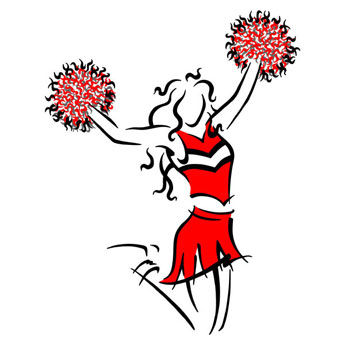 Cheerleader Drawing | Free download on ClipArtMag