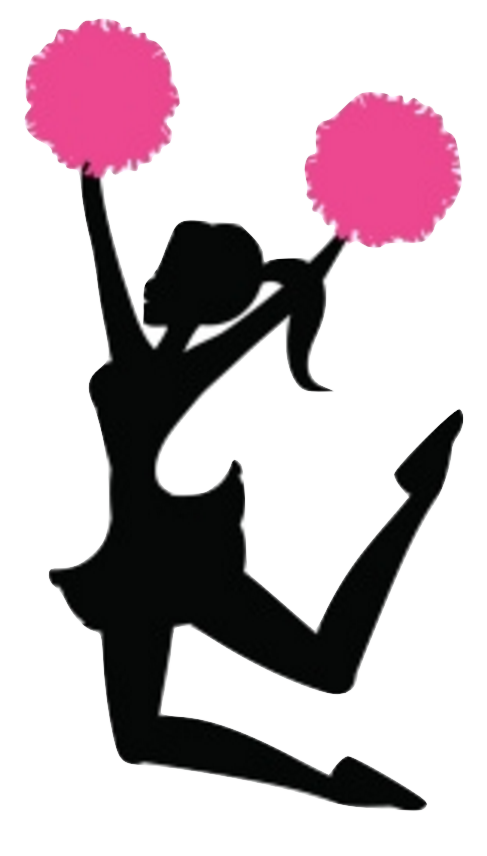 Cheerleading Silhouette Clipart | Free download on ClipArtMag