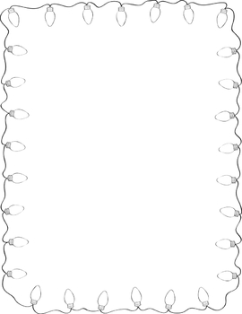 Christmas Border Black And White | Free download on ClipArtMag