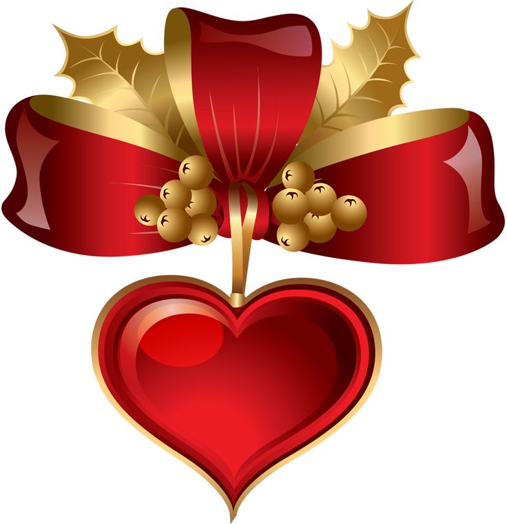 Christmas Heart Clipart | Free download on ClipArtMag