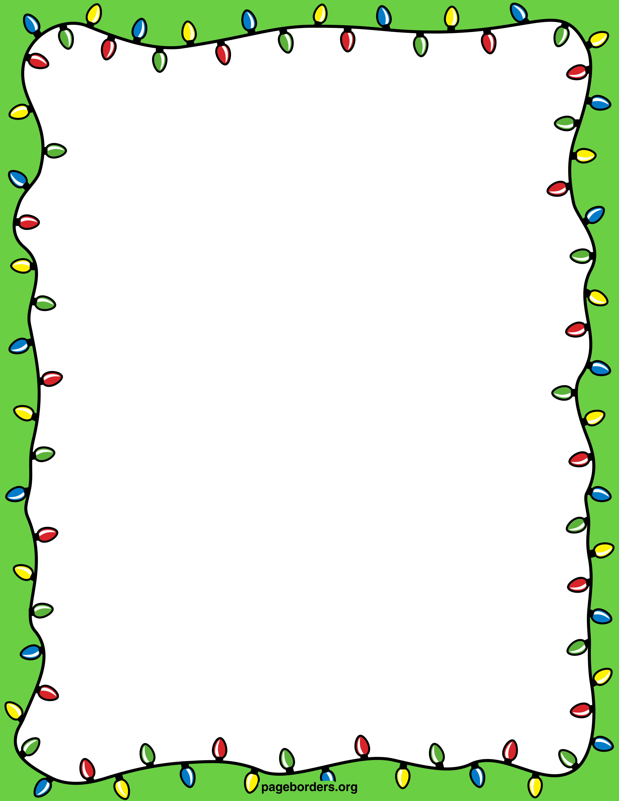 Christmas Ornament Border Clipart  Free download on ClipArtMag