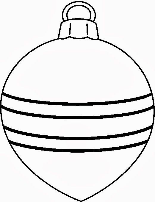 Christmas Ornaments Clipart Black And White | Free download on ClipArtMag