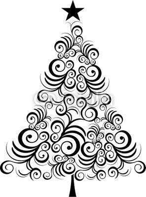 Christmas Ornaments Clipart Black And White | Free download on ClipArtMag