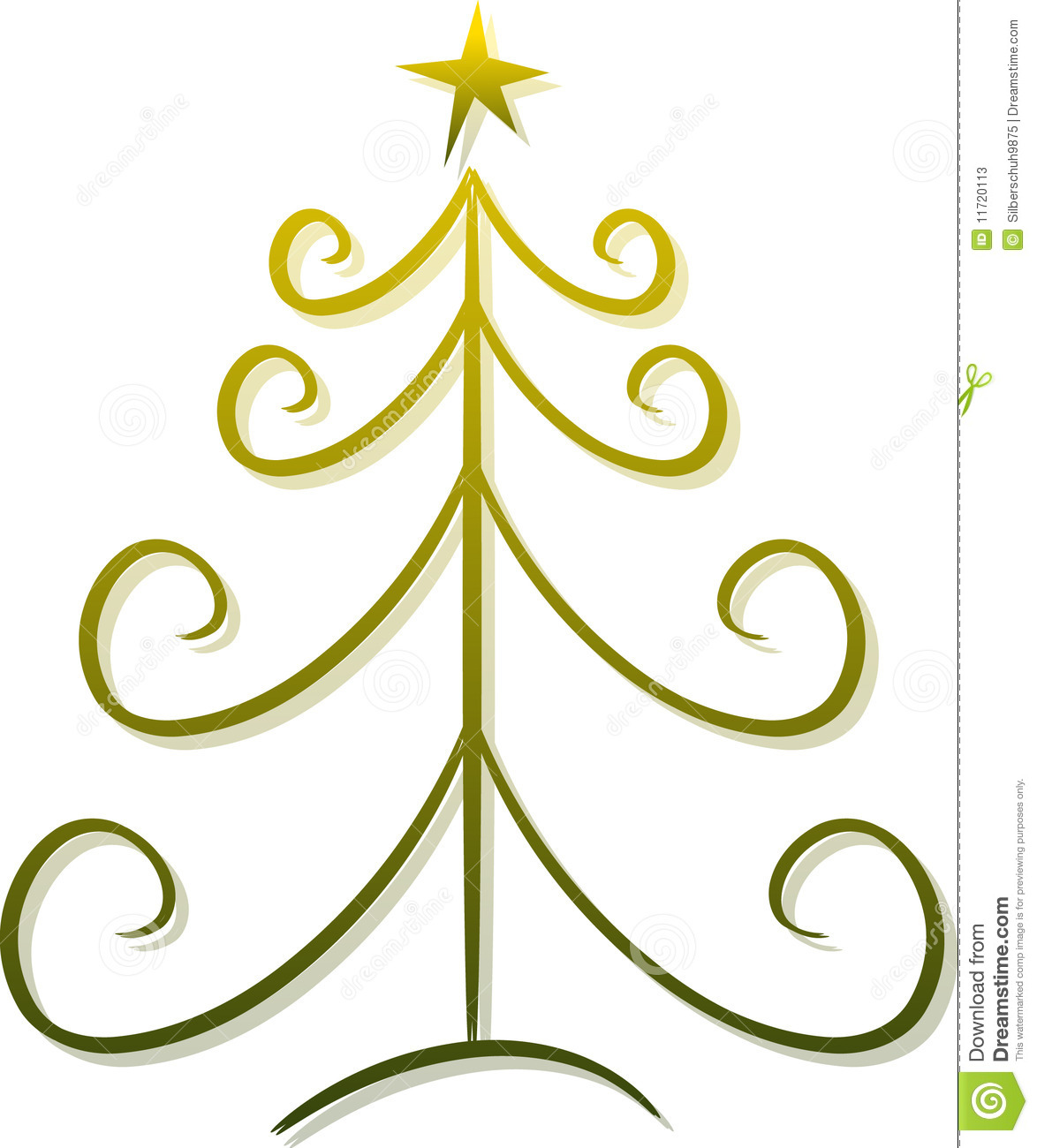 Christmas Tree Watermark | Free download on ClipArtMag