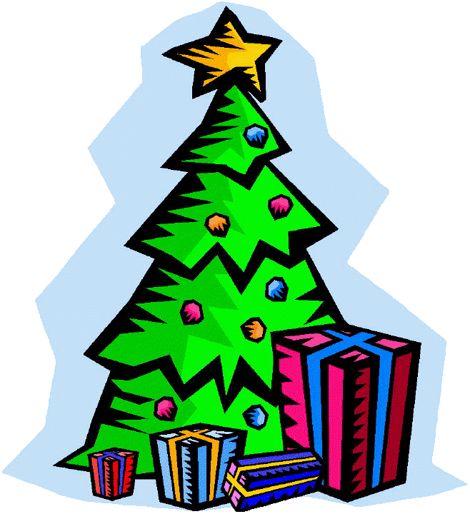 Christmas Tree With Presents Clipart | Free download on ClipArtMag