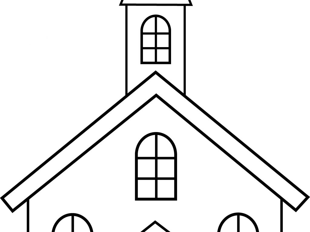 Church Clipart Black And White | Free download on ClipArtMag