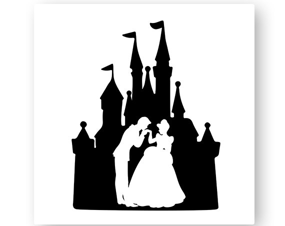 Cinderella Castle Silhouette | Free download on ClipArtMag