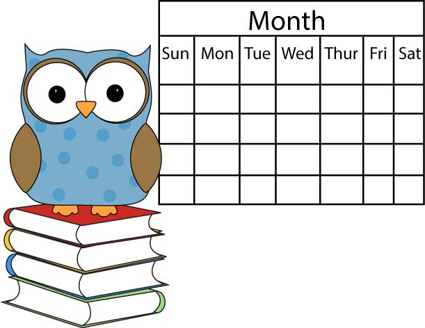 Classroom Calendar Clipart Free Download On Clipartmag