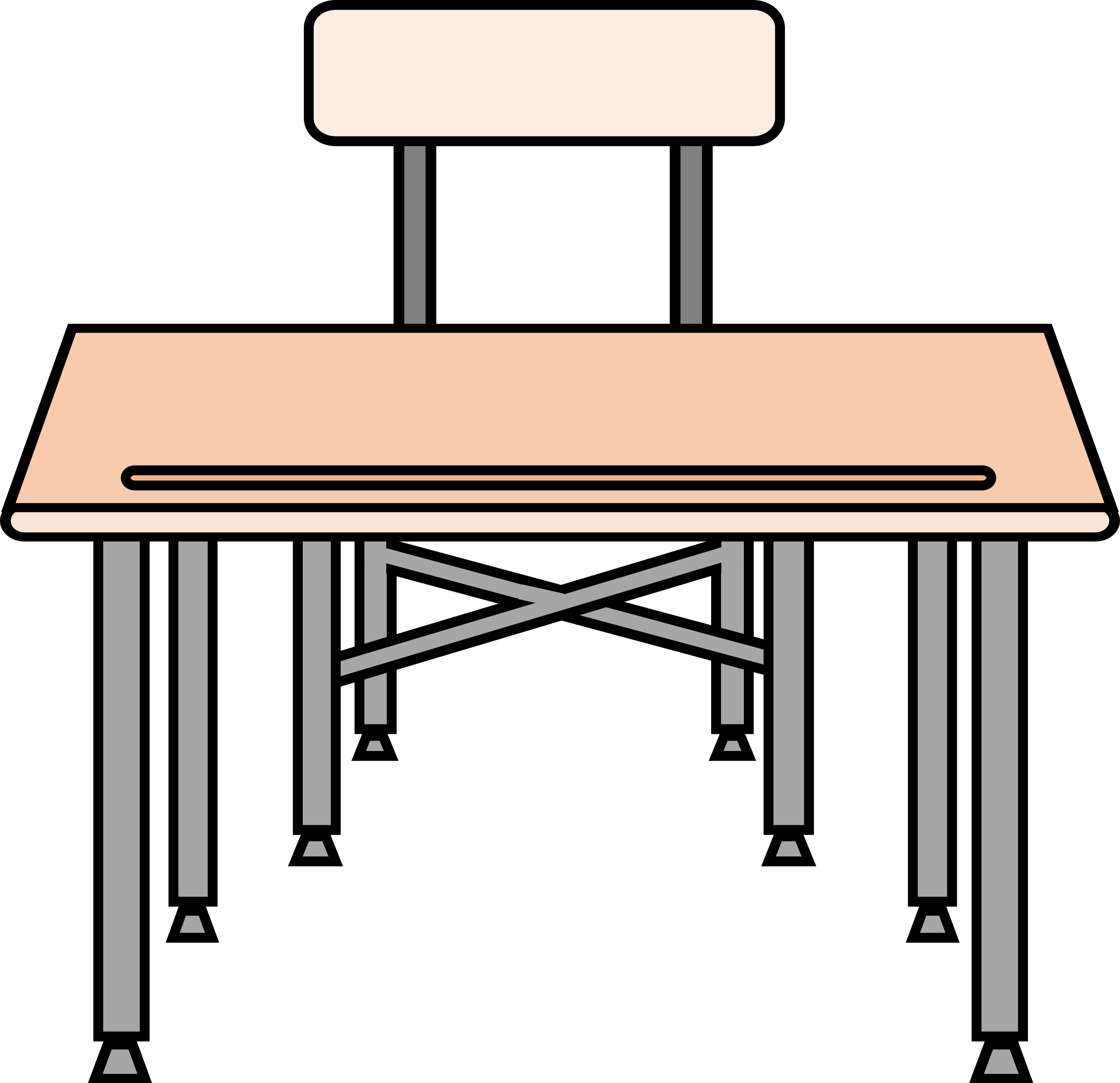 Classroom Desk Clipart | Free download on ClipArtMag