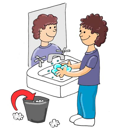 clean classroom clipart