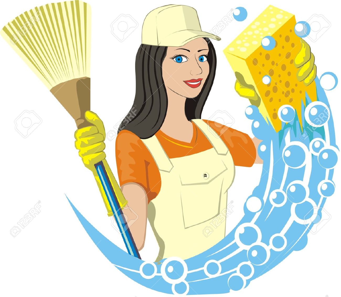 Cleaning House Clipart Free download on ClipArtMag