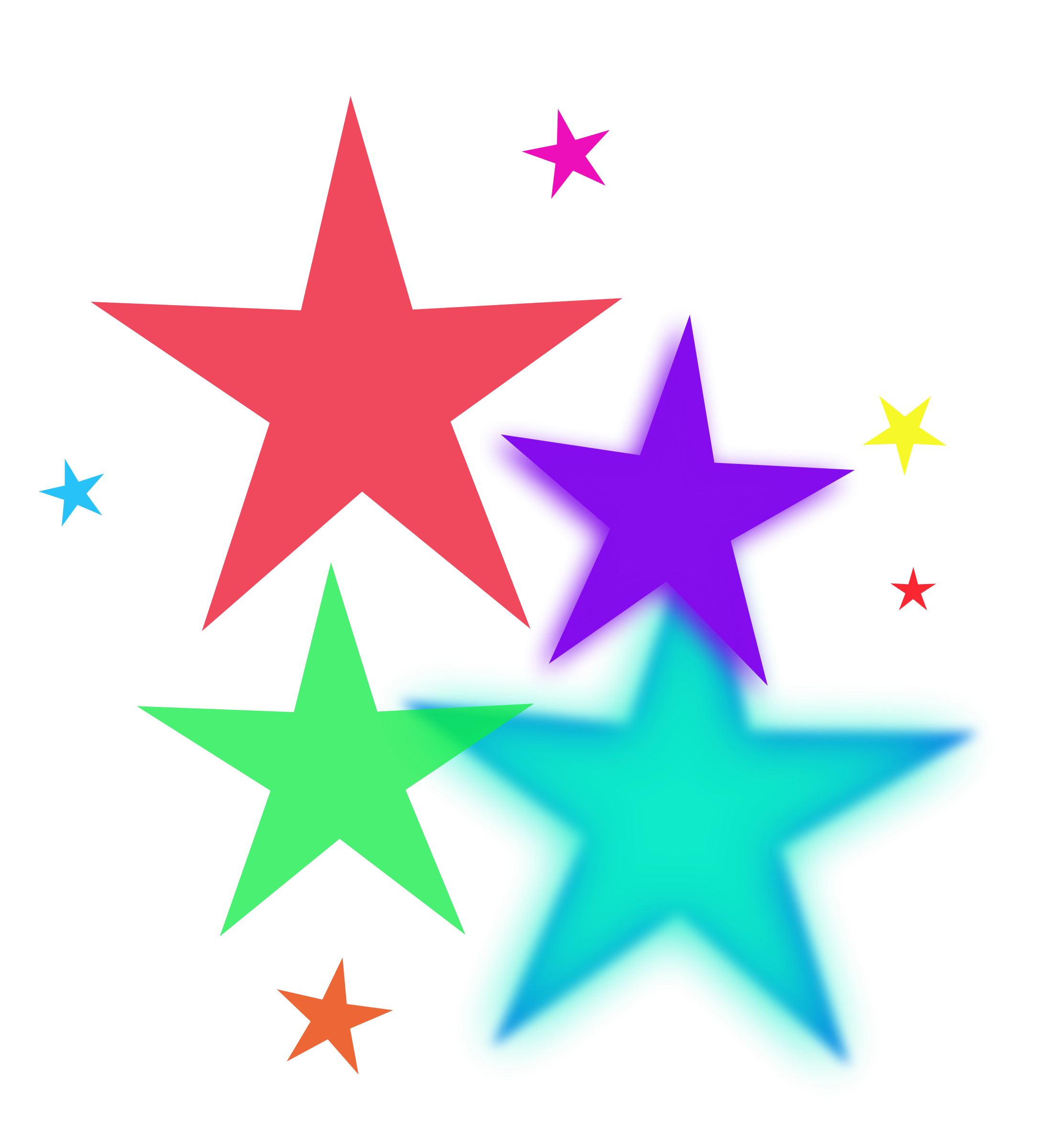 Colorful Stars Clipart Free Download On Clipartmag
