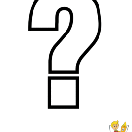 Coloring Page Question Mark | Free download on ClipArtMag