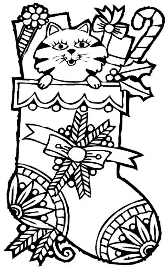 Coloring Pages For Adults Christmas | Free download on ClipArtMag