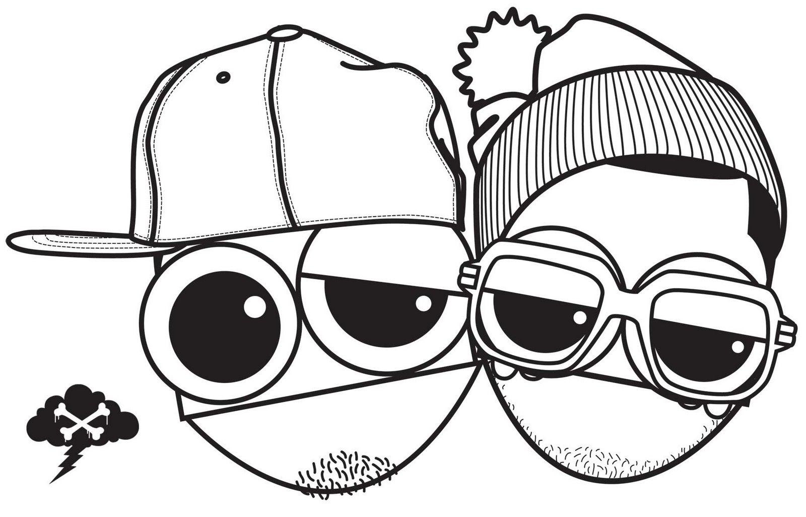 Gangster Cool Coloring Pages For Boys