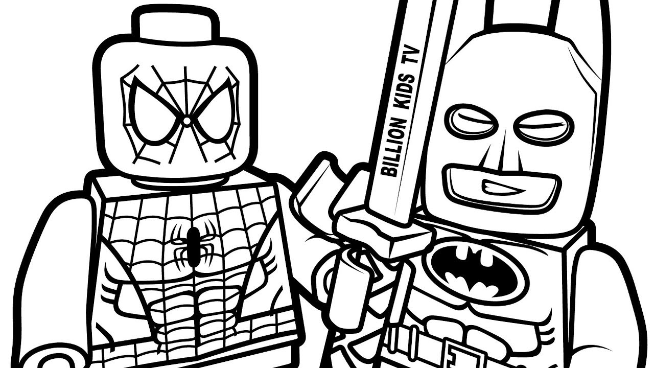 Venom Lego Spiderman Coloring Pages - gotasdelorenzo