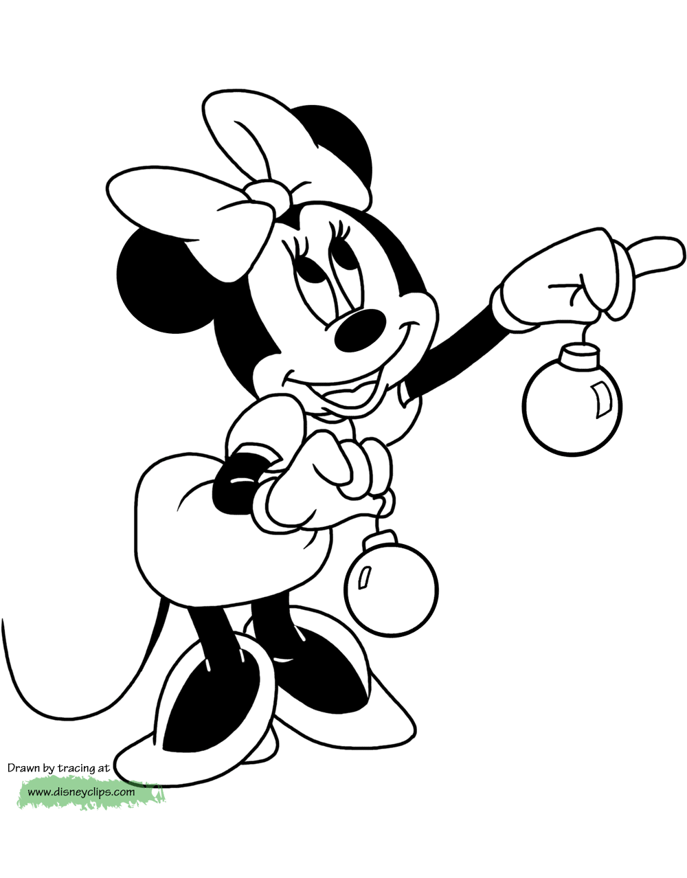 Coloring Pages Minnie Mouse | Free download on ClipArtMag