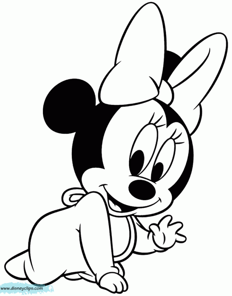 Coloring Pages Minnie Mouse | Free download on ClipArtMag