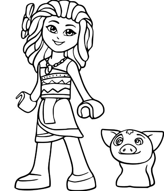 coloring pages moana  free download on clipartmag
