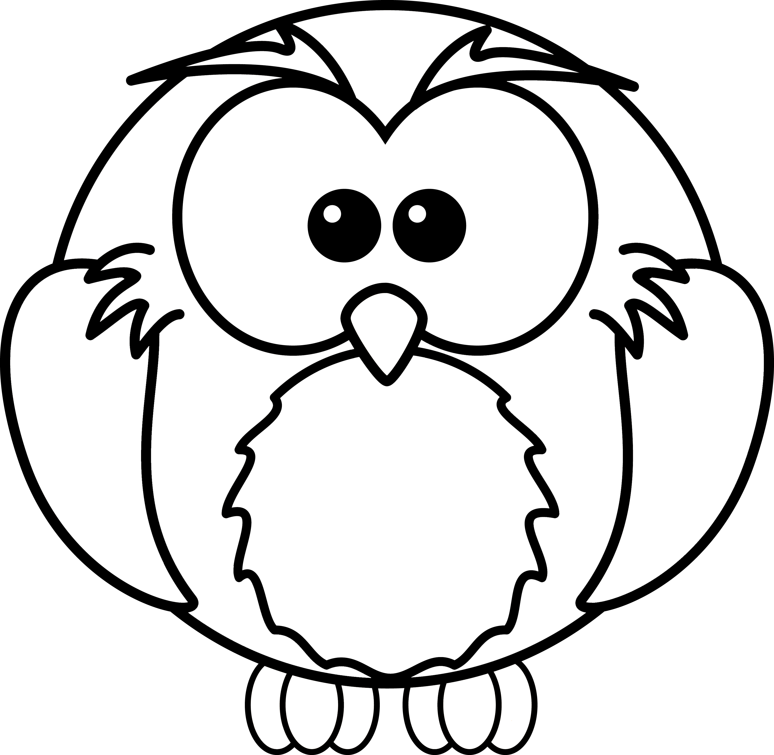 3281x3200 Best Cute Owl Coloring Pages To Print 44 With Additional Coloring