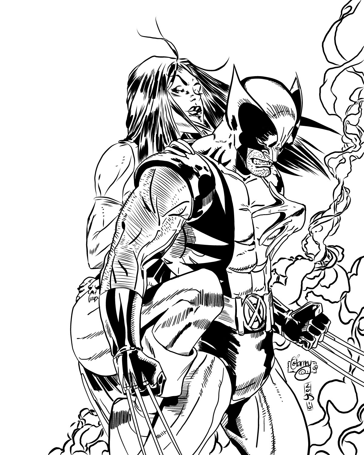 Coloring Pages X Men | Free download on ClipArtMag
