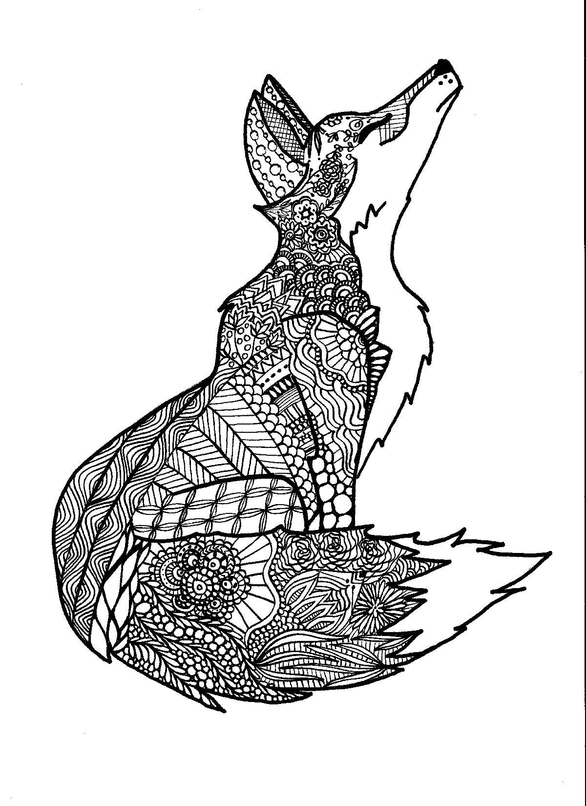 Coloring Pages Zentangle | Free download on ClipArtMag