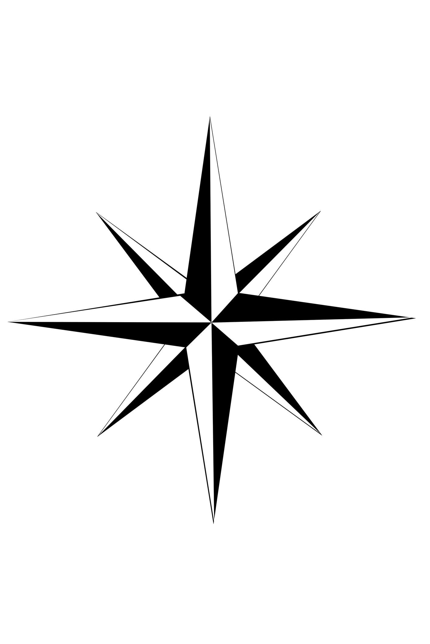Compass Rose Drawing Free Download On Clipartmag 3865