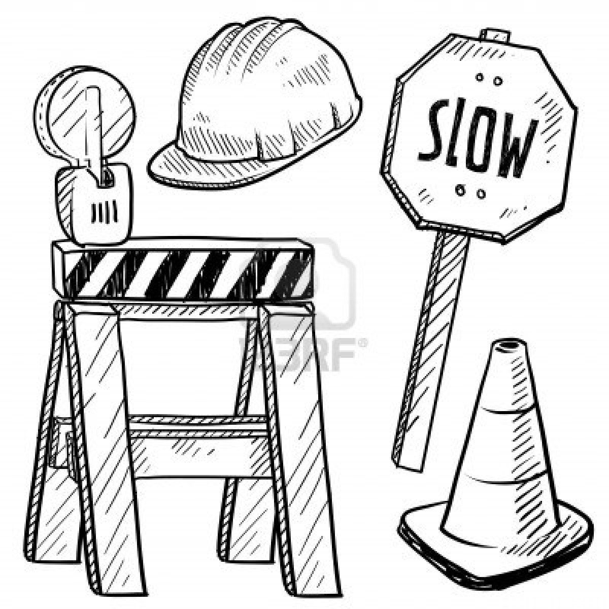 Construction Tools Coloring Pages Free Download On ClipArtMag