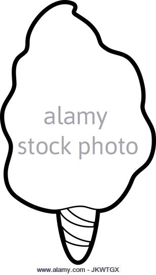 Cotton Candy Clipart Black And White | Free download on ClipArtMag