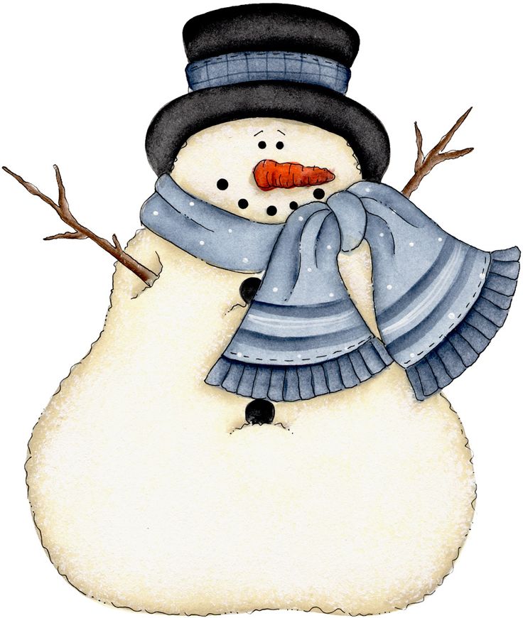 Country Snowman Clipart | Free download on ClipArtMag