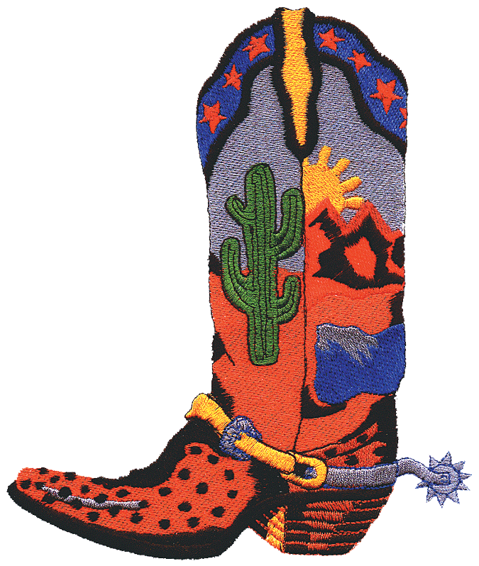 Cowboy Boot Clipart | Free download on ClipArtMag