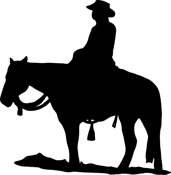 Cowboy Silhouette Images | Free download on ClipArtMag