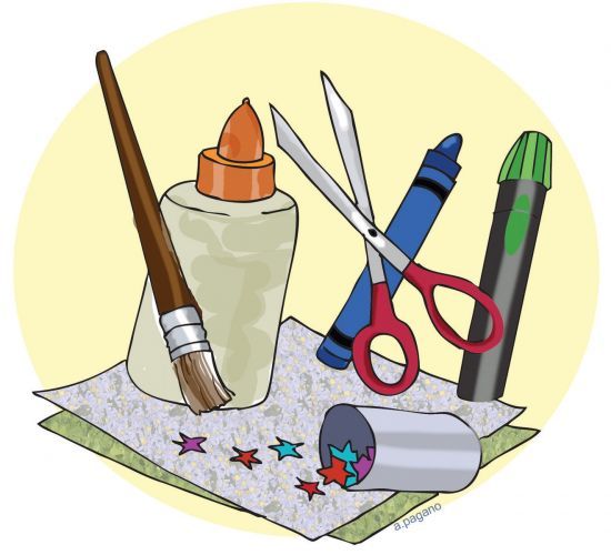 Craft Supplies Clipart | Free download on ClipArtMag