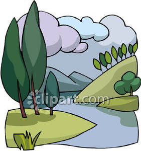 Creek Clipart 