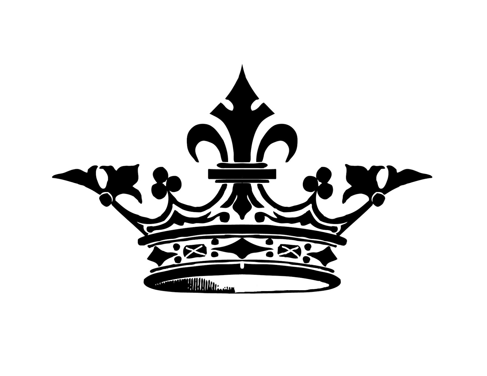 Crown Images Black And White Free download on ClipArtMag
