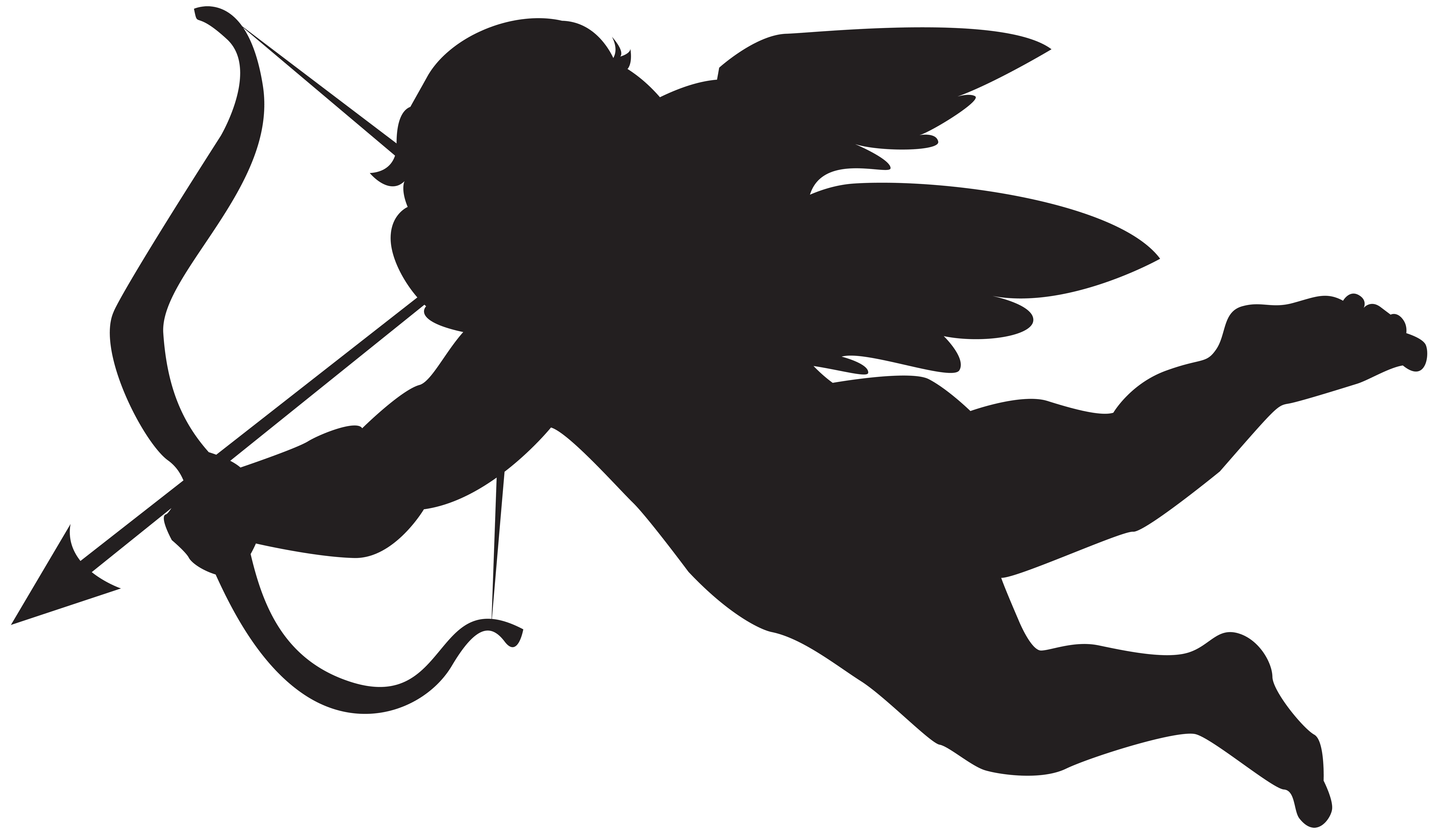 Cupid Clipart Black And White Free Download On Clipartmag 6025